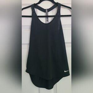 Nike Women's Black Racerback Tank Top